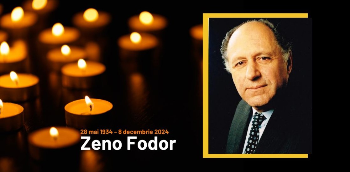 In memoriam ZENO FODOR (28 mai 1934 – 8 decembrie 2024)